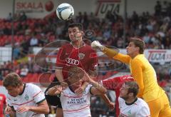 3.Liga - FC Ingolstadt 04 - Werder Bremen II - 4:1 - Michael Wenczel köpft
