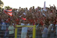 3.Liga - FC Ingolstadt 04 - Borussia Dortmund II - Fans Jubel