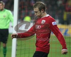 3.Liga - FC Ingolstadt 04 - Dynamo Dresden - Moritz Hartmann ärgert sich