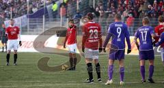 3.Liga - FC Ingolstadt 04 - Erzgebirge Aue - 5:1 - Kapitän Stefan Leitl gibt Anweisungen