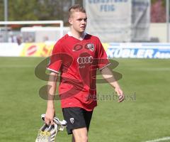 3.Liga - FC Ingolstadt 04 - VfB Stuttgart II - Der Torschütze Steven Ruprecht