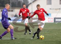 3.Liga - FC Ingolstadt 04 - Erzgebirge Aue - 5:1 - Läuft sich frei Moritz Hartmann