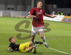 3.Liga - FC Ingolstadt 04 - Borussia Dortmund II - Foul an Steven Ruprecht