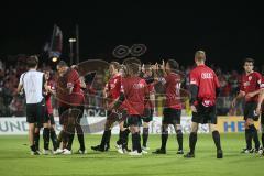 3.Liga - FC Ingolstadt 04 - Wacker Burghausen - Sieg Jubel