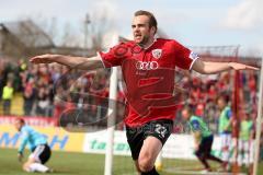 3.Liga - FC Ingolstadt 04 - FC Carl Zeiss Jena - Tor 2:0 Steffen Wohlfarth.