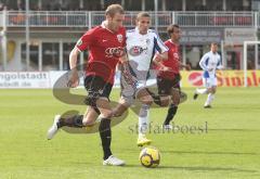 3.Liga - FC Ingolstadt 04 - FC Carl Zeiss Jena - Moritz Hartmann und Soufian Benyamina