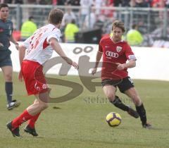 3.Liga - FC Ingolstadt 04 - Kickers Offenbach 1:0 - Fabian Gerber in der Offensive