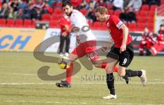 3.Liga - FC Ingolstadt 04 - Kickers Offenbach 1:0 - Angriff Moritz Hartmann