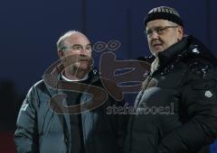 3.Liga - FC Ingolstadt 04 - Dynamo Dresden - Trainer Horst Köppel und Peter Jackwerth