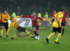 3.Liga - FC Ingolstadt 04 - Dynamo Dresden - Moritz Hartmann Tor Schuß