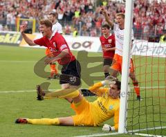 3.Liga - FC Ingolstadt 04 - Werder Bremen II - 4:1 - Robert Braber trifft