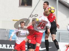 3.Liga - FC Ingolstadt 04 - Kickers Offenbach 1:0 - Malte Metzelder Kopfballduell