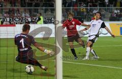 3.Liga - FC Ingolstadt 04 - Wacker Burghausen - Fabian Gerber trifft zum 6:0