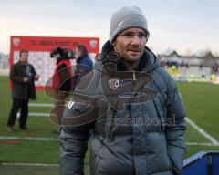 3.Liga - FC Ingolstadt 04 - SV Wehen Wiesbaden 5:1 - Zufrieden Trainer Michael Wiesinger