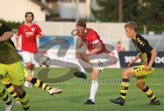 3.Liga - FC Ingolstadt 04 - Borussia Dortmund II - Robert Braber passt nach vorne