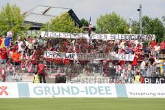 3.Liga - FC Ingolstadt 04 - RWE Erfurt - 5:0 - Fans Spruchband