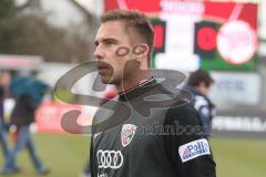 3.Liga - FC Ingolstadt 04 - Kickers Offenbach 1:0 - Marco Sejna nach dem Spiel erleichtert