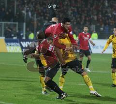 3.Liga - FC Ingolstadt 04 - Dynamo Dresden - Überflieger Michael Wenczel