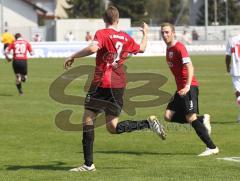 3.Liga - FC Ingolstadt 04 - VfB Stuttgart II - Tor Jubel Steven Ruprecht