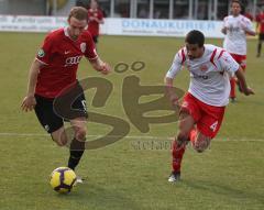 3.Liga - FC Ingolstadt 04 - Kickers Offenbach 1:0 - Moritz Hartmann spurtet zum Tor