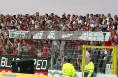 3.Liga - FC Ingolstadt 04 - Wacker Burghausen - 6:0 - Fans Spruchband