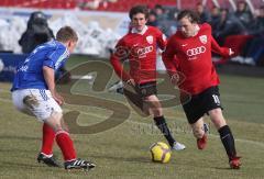 3.Liga - FC Ingolstadt 04 - Holstein Kiel - 1:0 - Tobias Fink und Andreas Buchner