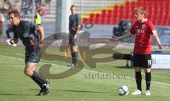 3.Liga - FC Ingolstadt 04 - SpVgg Unterhaching - Andreas Zecke Neuendorf schimpft mit dem Schiedsrichter