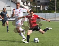 3.Liga - FC Ingolstadt 04 - SpVgg Unterhaching - Andreas Buchner und links Manuel Konrad