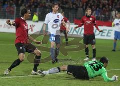 3.Liga - FC Ingolstadt 04 - 1.FC Heidenheim - Moise Bambara erzielt das 3:2 Tor