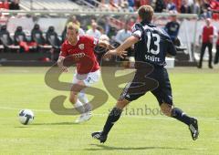 3.Liga - FC Ingolstadt 04 - Bayern München II - Moritz Hartmann im Angriff