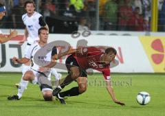 3.Liga - FC Ingolstadt 04 - Wacker Burghausen - 6:0 - Moise Bambara Zweikampf