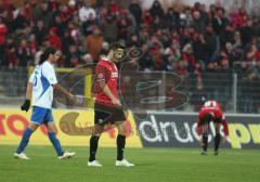 3.Liga - FC Ingolstadt 04 - Wuppertaler SV - Stefan Leitl geht ratlos vom Platz