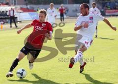 3.Liga - FC Ingolstadt 04 - SpVgg Unterhaching - Moritz Hartmann und Andreas Brysch