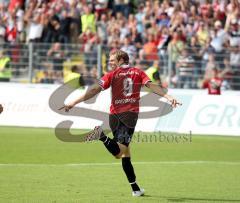 3.Liga - FC Ingolstadt 04 - Werder Bremen II - 4:1 - Moritz Hartmann Tor Jubel