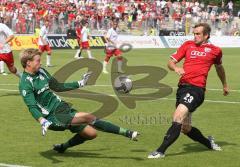 3.Liga - FC Ingolstadt 04 - RWE Erfurt - 5:0 - Steffen Wohlfarth verpasst eine sichere Chance