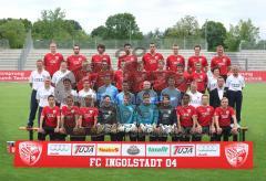 3.Bundesliga - FC Ingolstadt 04 - Saison 2009/2010 - offizielles Mannschaftsfoto - Namensliste bitte bei [sb @ kbumm.de] anfordern