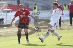 3.Liga - FC Ingolstadt 04 - SpVgg Unterhaching - Steffen Wohlfarth und Tobias Schweinsteiger