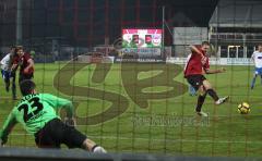 3.BL - FC Ingolstadt 04 - Heidenheim - in der Nachspielzeit Elfmeter Tor durch Steven Ruprecht