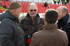 3.Liga - FC Ingolstadt 04 - Eintracht Braunschweig 3:3 - Peter Jackwerth, Vorstand Frank Dreves, Peter Schlagbauer