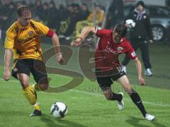 3.Liga - FC Ingolstadt 04 - Dynamo Dresden - Zweikampf Andreas Buchner