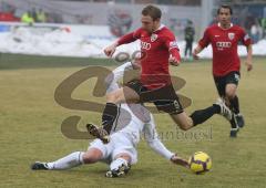 3.Liga - FC Ingolstadt 04 - VfL Osnabrück - Moritz Hartmann im vollen Einsatz