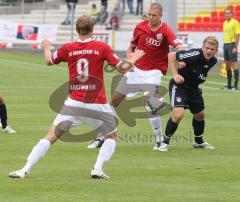 3.Liga - FC Ingolstadt 04 - Bayern München II - Steven Ruprecht und Moritz Hartmann