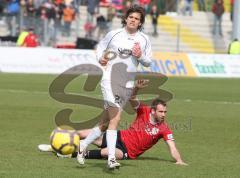 3.Liga - FC Ingolstadt 04 - SSV Jahn Regensburg - Marcel Hagmann und Steffen Wohlfarth