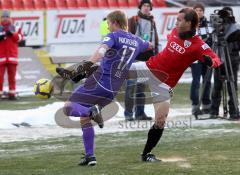 3.Liga - FC Ingolstadt 04 - Erzgebirge Aue - 5:1 - Zweikampf Moise Bambara