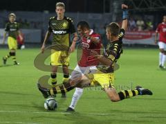 3.Liga - FC Ingolstadt 04 - Borussia Dortmund II - Ersin Demir versuchts, leider kein Erfolg
