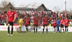 3.Liga - FC Ingolstadt 04 - FC Carl Zeiss Jena - Trotz Unentschieden geschlagen nach dem Spiel