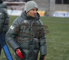 3.Liga - FC Ingolstadt 04 - Erzgebirge Aue - 5:1 - Trainer Michael Wiesinger zufrieden nach dem Spiel