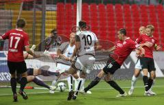 3.Liga - FC Ingolstadt 04 - Wacker Burghausen - 6:0 - Malte Metzelder mit seinem 1:0