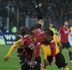 3.Liga - FC Ingolstadt 04 - Dynamo Dresden - Überflieger Michael Wenczel