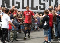 3.Bundesliga - FC Ingolstadt 04 - Mannschaftsvorstellung Saison 2009/2010 - Fabian Gerber, das neue Schanzer Trikot